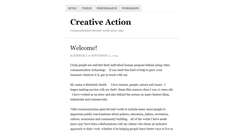 Desktop Screenshot of creativeaction.ca