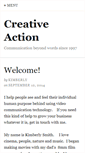 Mobile Screenshot of creativeaction.ca